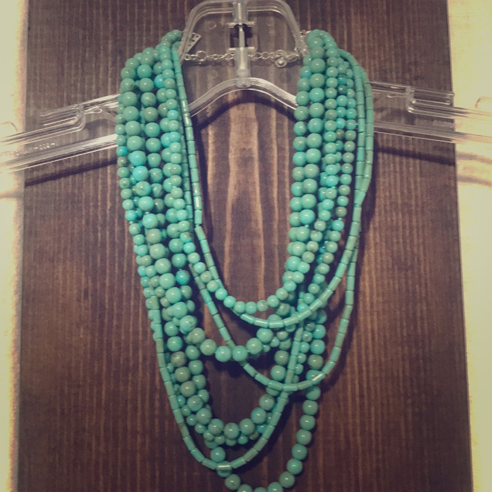 Turquoise Multi Layer Necklace